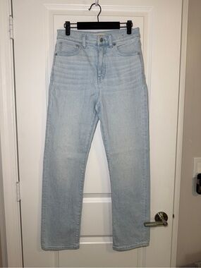 MADEWELL STRAIGHT LEG LIGHT WASH